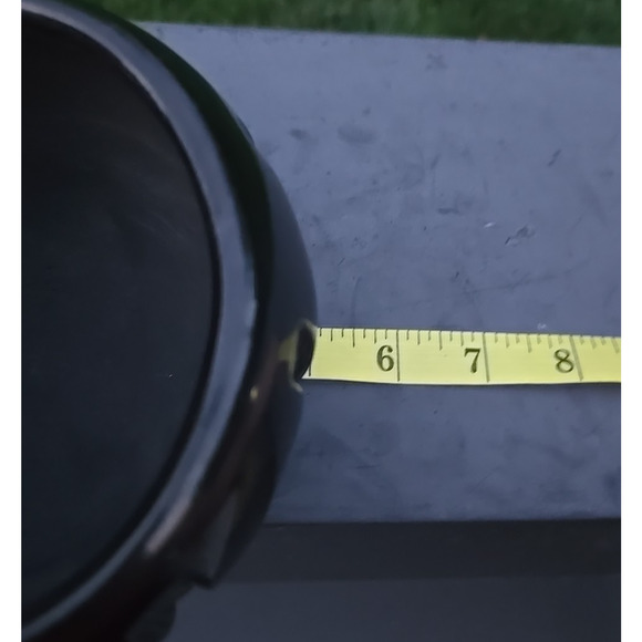 Santa Clara Pottery Blackware 3.5"h x 4-4.5"w Bowl Signed Christina Santa Clara - Picture 12 of 14